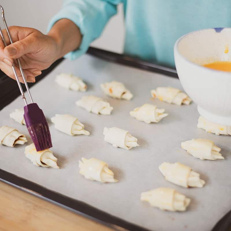 moule à croissant Croissants pour l'apéro