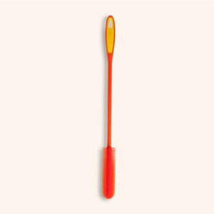 Goupillon slim en silicone orange